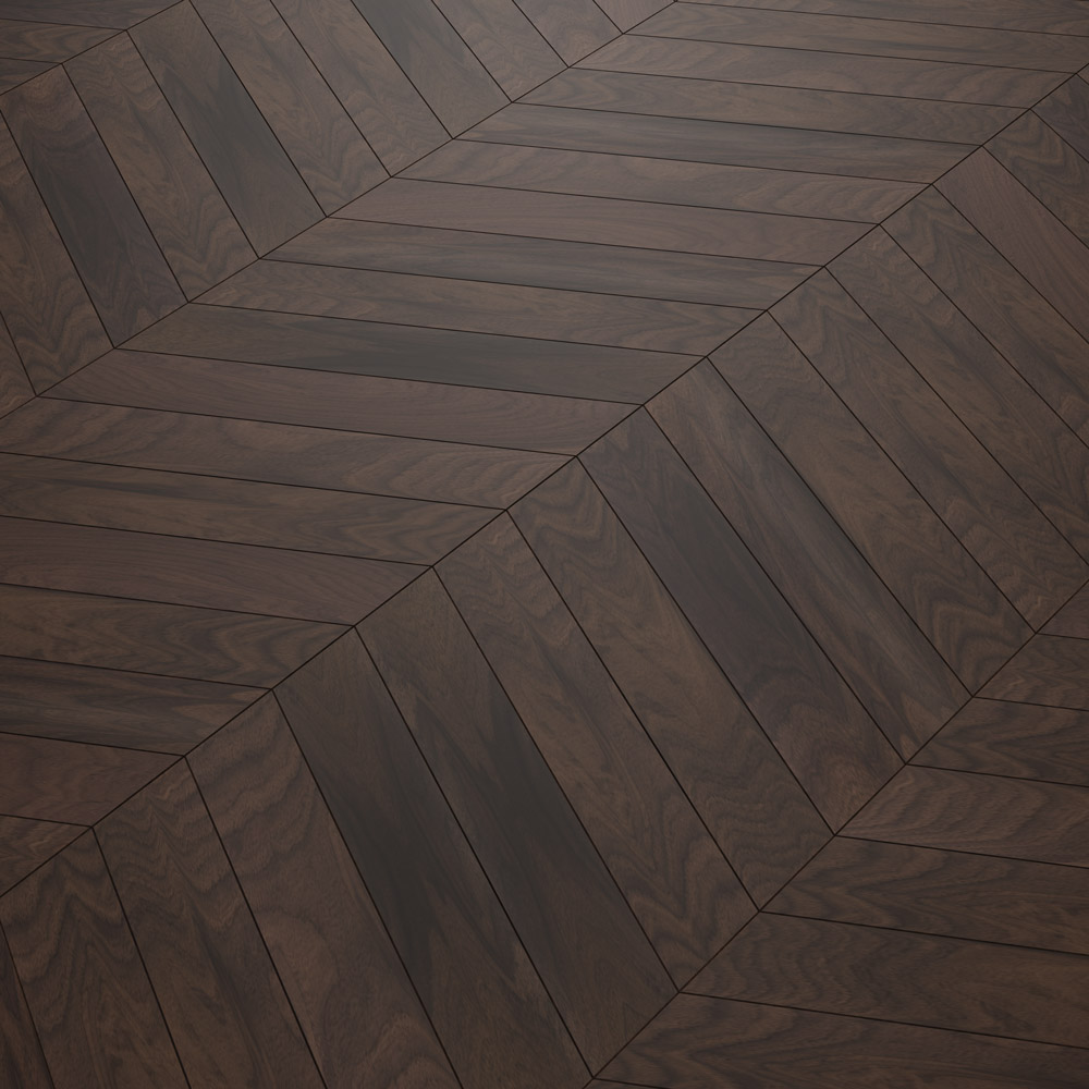 Chevron / Walnut Natural - Ceviz Natural